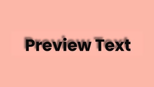 CSS Text Shadow Generator