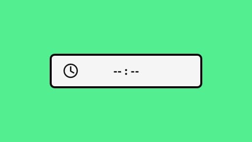 HTML Time Input Generator