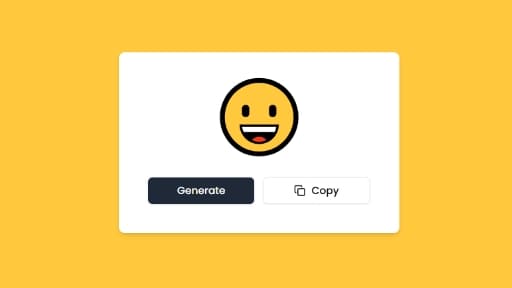 Random Emoji Generator