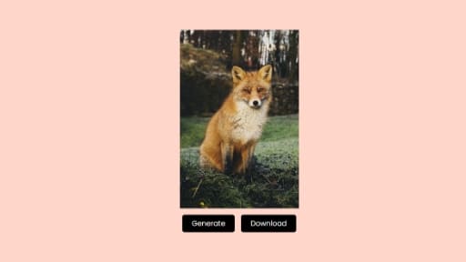 Random Fox Image Generator